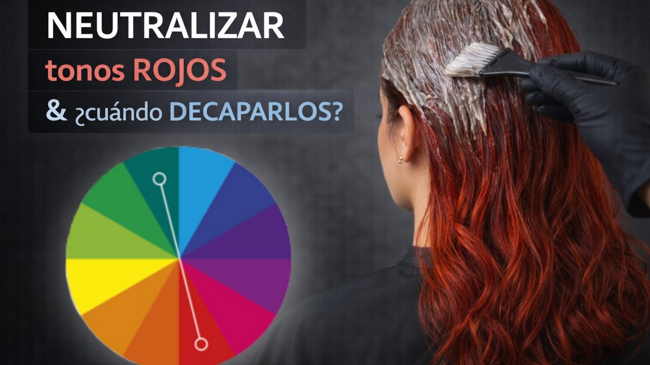 Como NEUTRALIZAR los tonos ROJOS y cuando DECAPARLOS