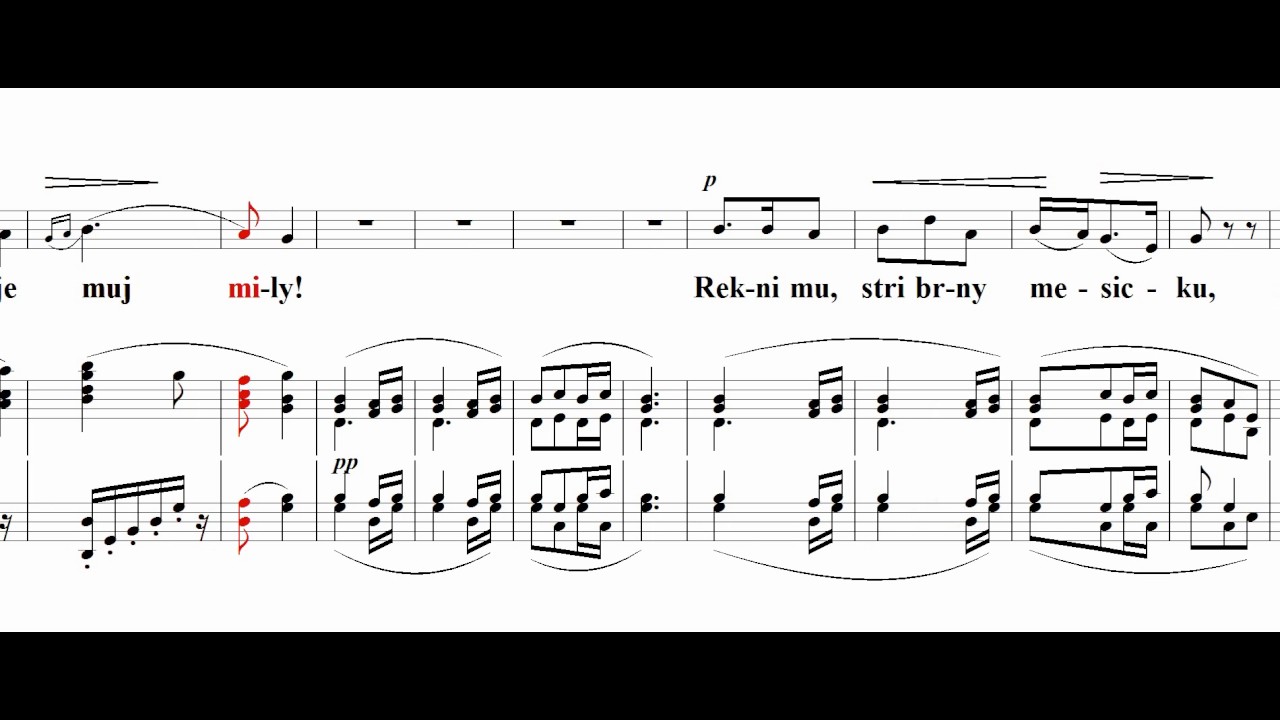Song to the Moon(Rusalka's)-A. Dvorak