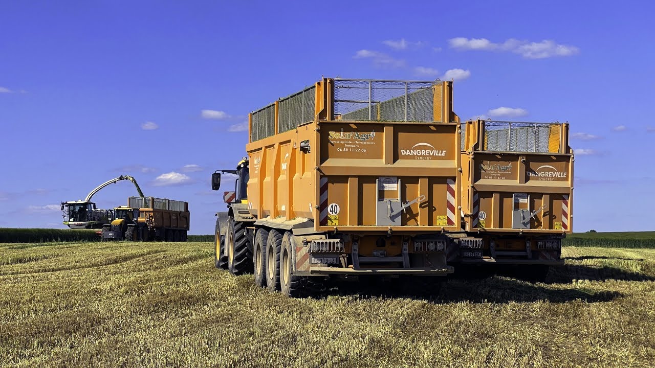 Saison d'ensilage 2021 | Ensilage de céréales immatures pour des biogaz