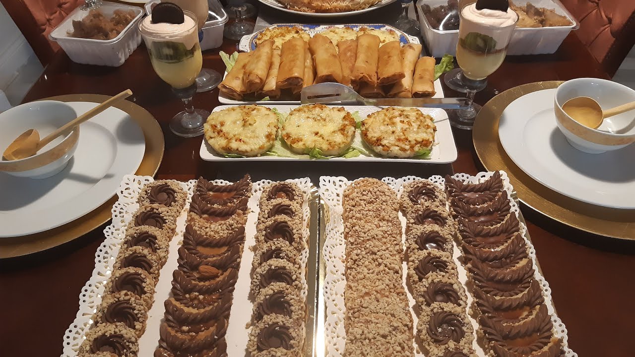 مقبلات و مقلوبة الطون و الخضر لذاتها  لذة و صابلي برستيج للعيد  غي 2 معالق زبدة مع Tiha's deli