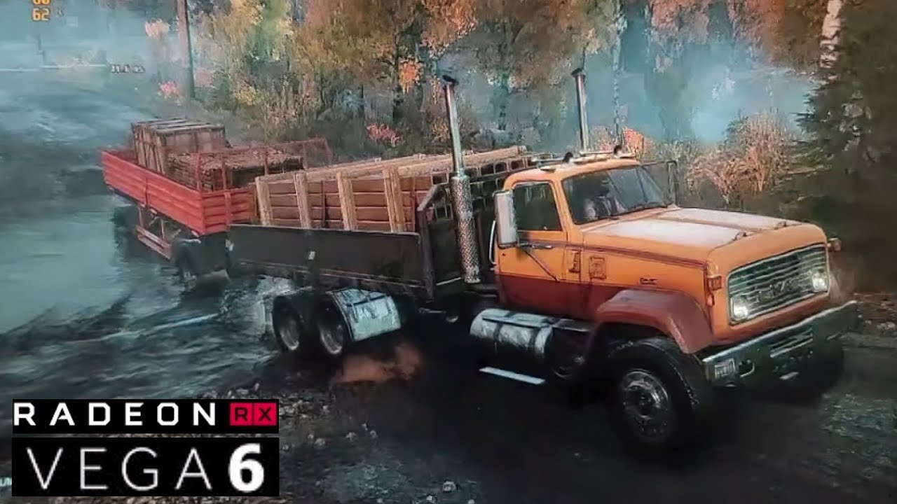 SNOWRUNNER | VEGA 6 | Ryzen 5 4600H | Performance Benchmark Test 720p & 900p