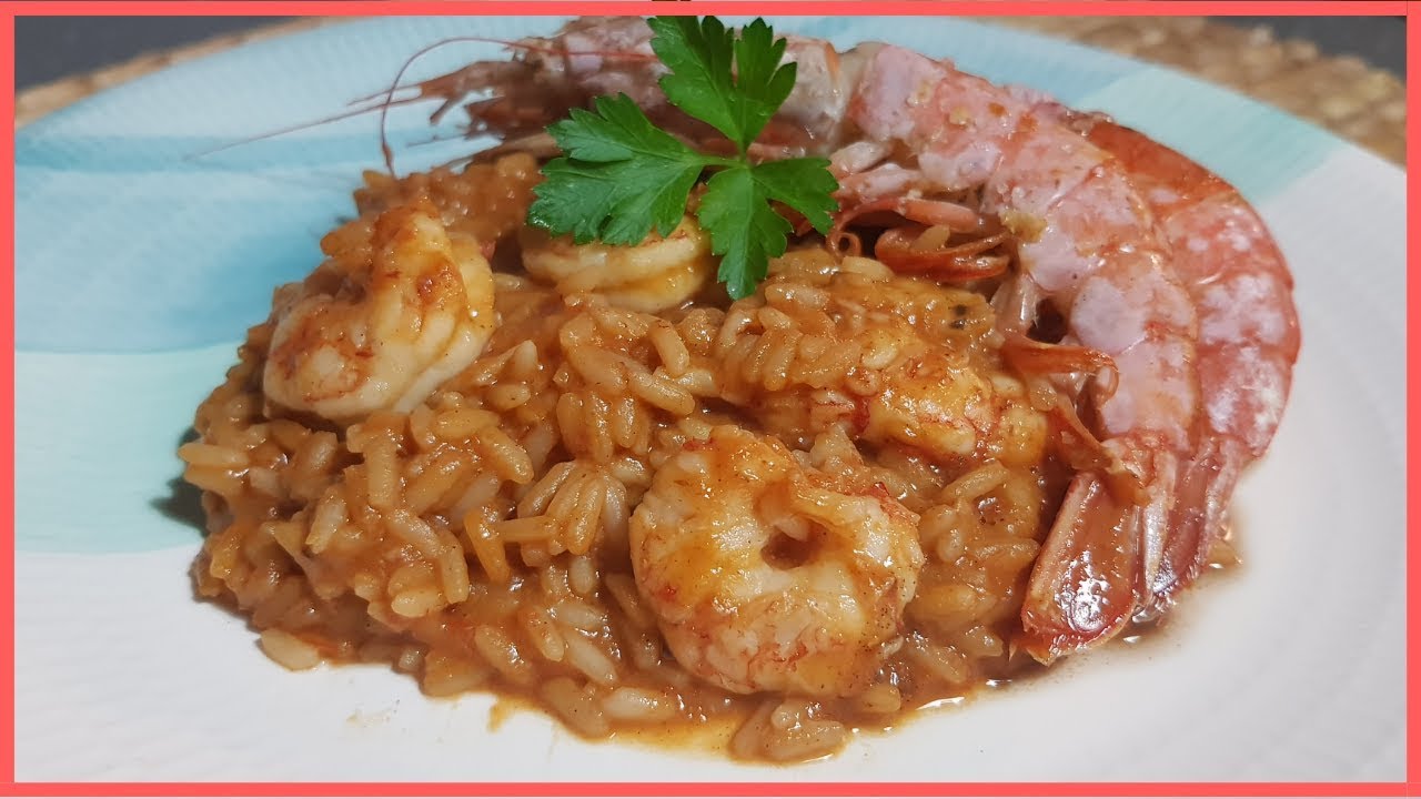 ARROZ CON GAMBONES ¡¡Esto es una DELICIA!!