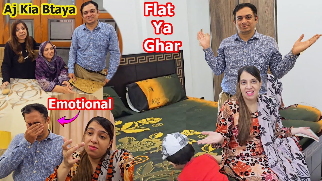 Finally Hum Ne Kia Lia Ghar Ya Flat ? Ali Bht Ziada Emotional Q Hue | Family Ne Konsi Baten Clear Ki
