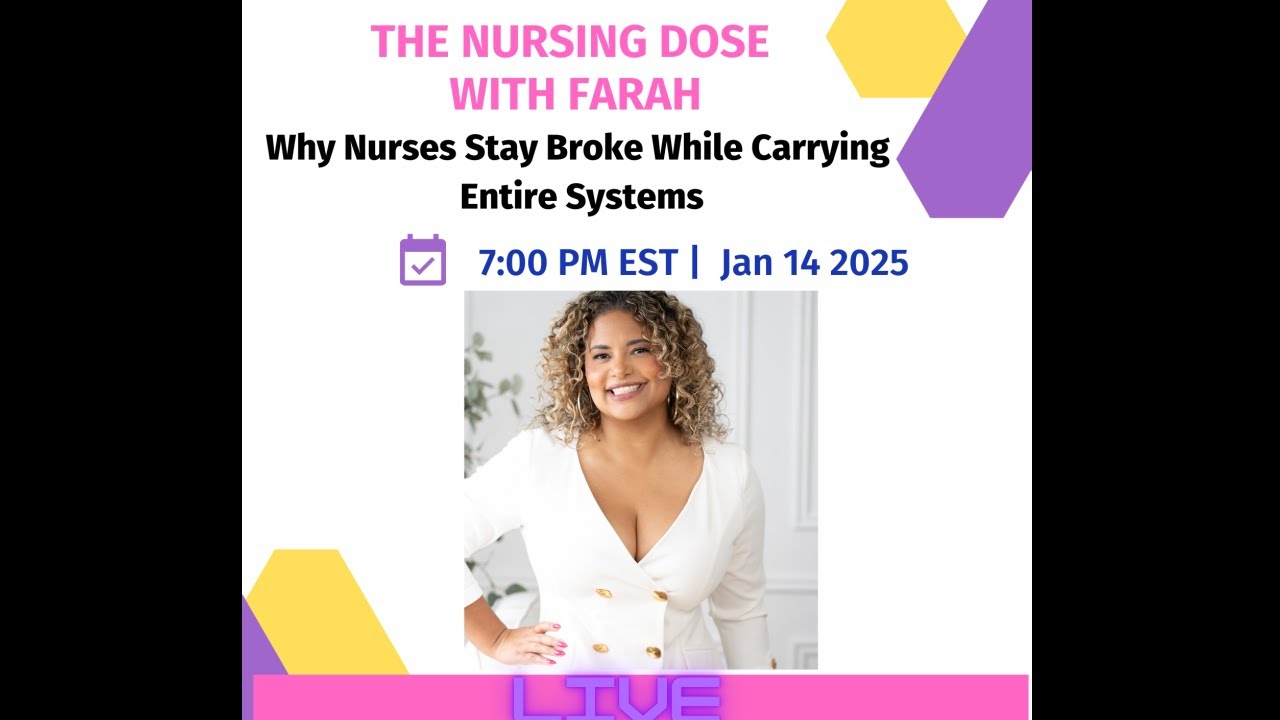 WHY NURSES STAY BROKE