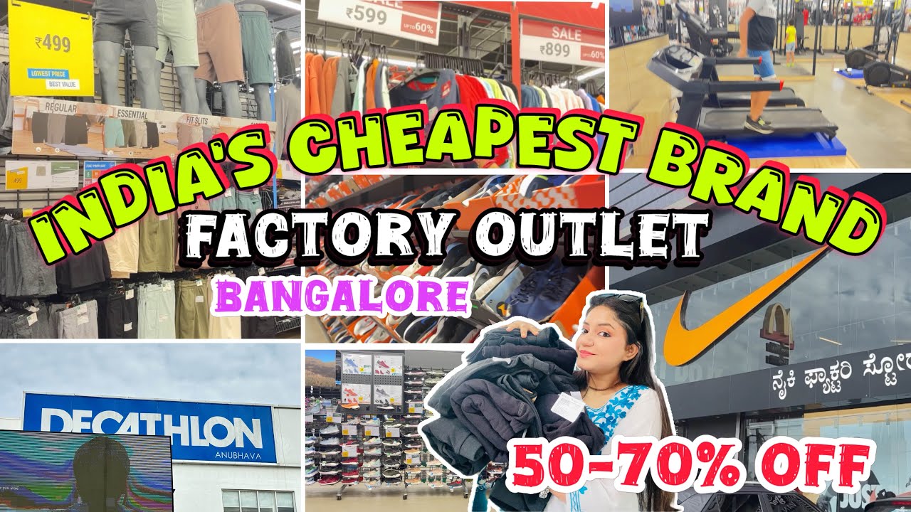 INDIA BIGGEST DECATHLON STORE TOUR❗️| Sale 70% Bangalore Store 🛒| Factory outlet | Nike| Puma |2024