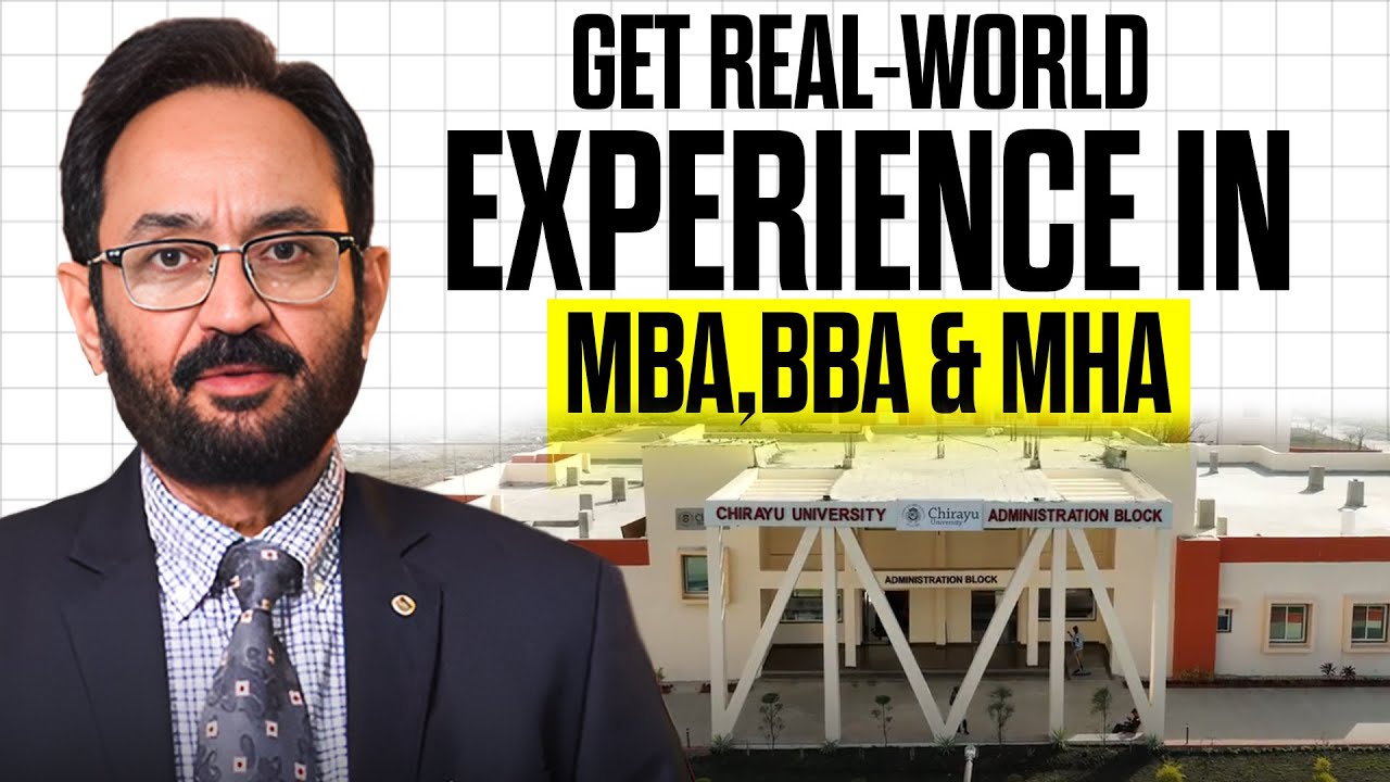 Why Chirayu University&rsquo;s MBA, BBA & MHA Programs Are Best for Your Career