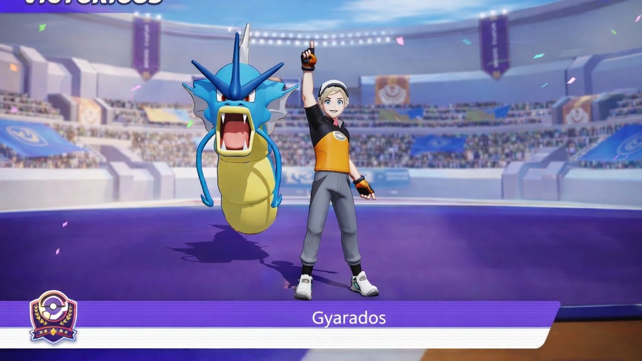  POKEMON GAME PLAY UNSTOPPABLE GYARADOS 🔥POKEMON UNITE RANKED MATCH 4K GAMEPLAY##