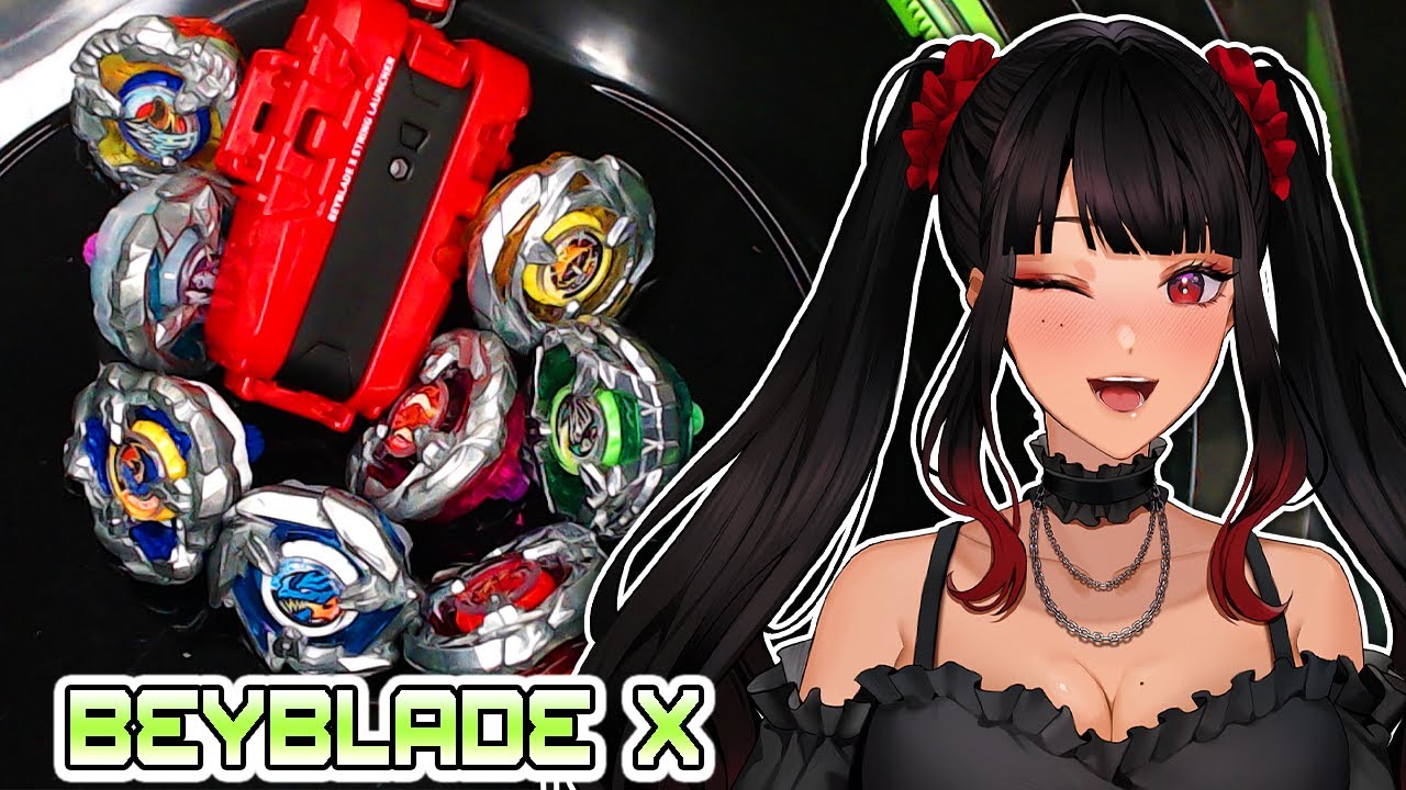 HANDCAM: SCARLING BEYBLADE X GAMES!