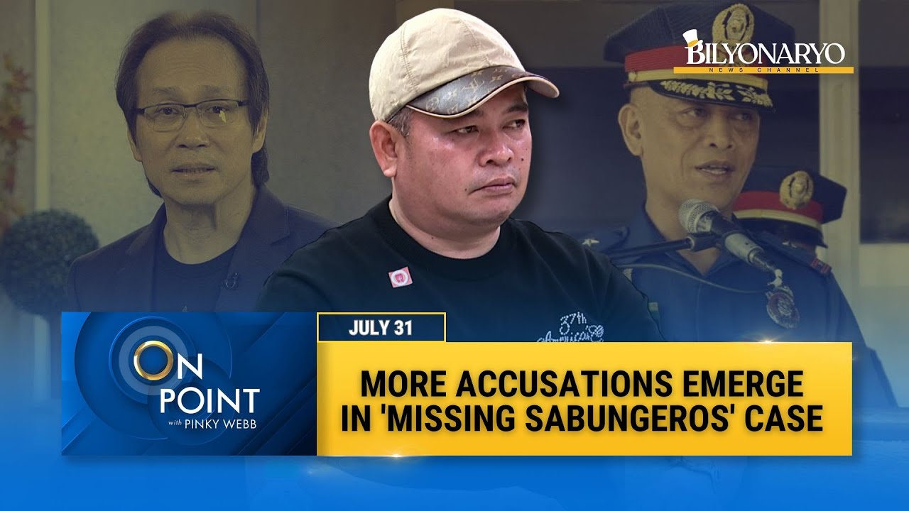 On Point: Whistleblower Turned Suspect? Dondon Patidongan Now Accused in Missing Sabungeros Case!