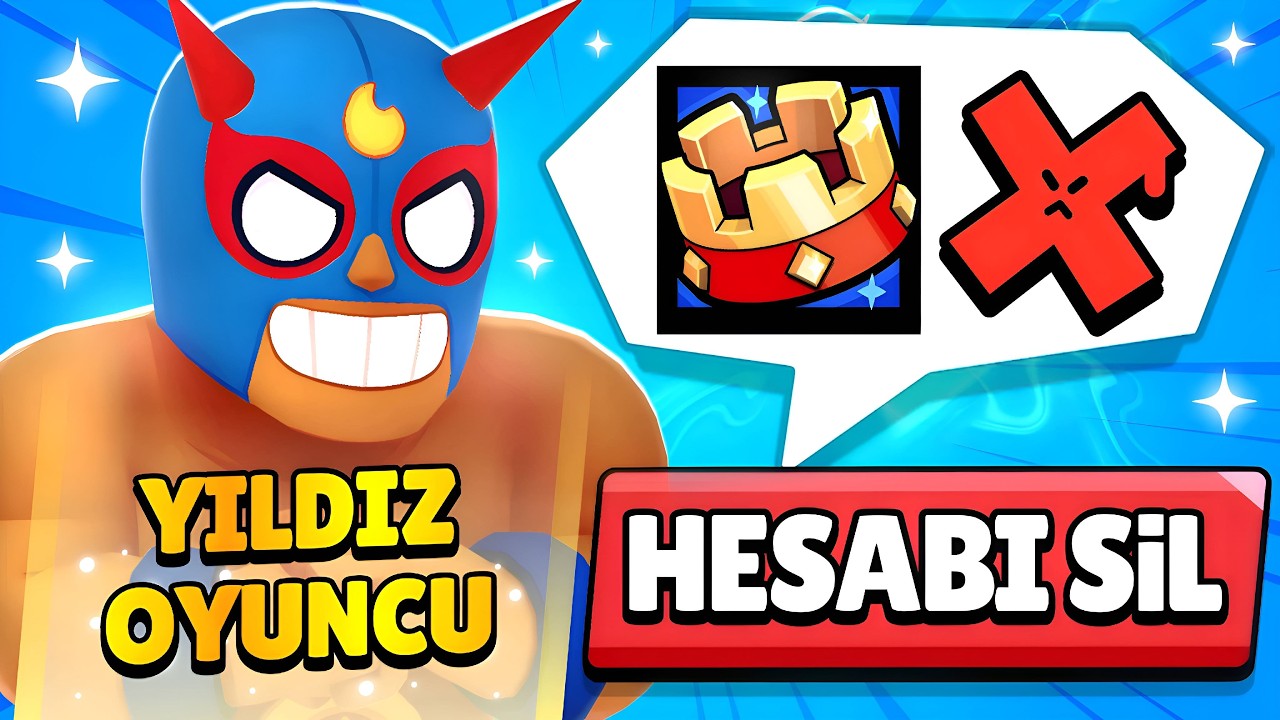 Yıldız Oyuncu Olamazsam HESABIM SİLİNİR! 😱 | Brawl Stars