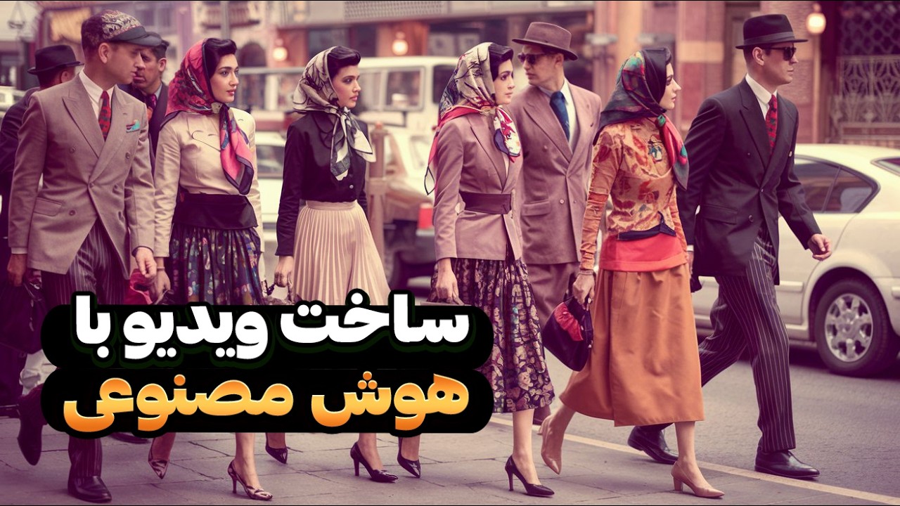 آموزش ساخت فیلم با هوش مصنوعی کاملا رایگان (صفر تا صد) | ایران قدیم از نگاه هوش مصنوعی