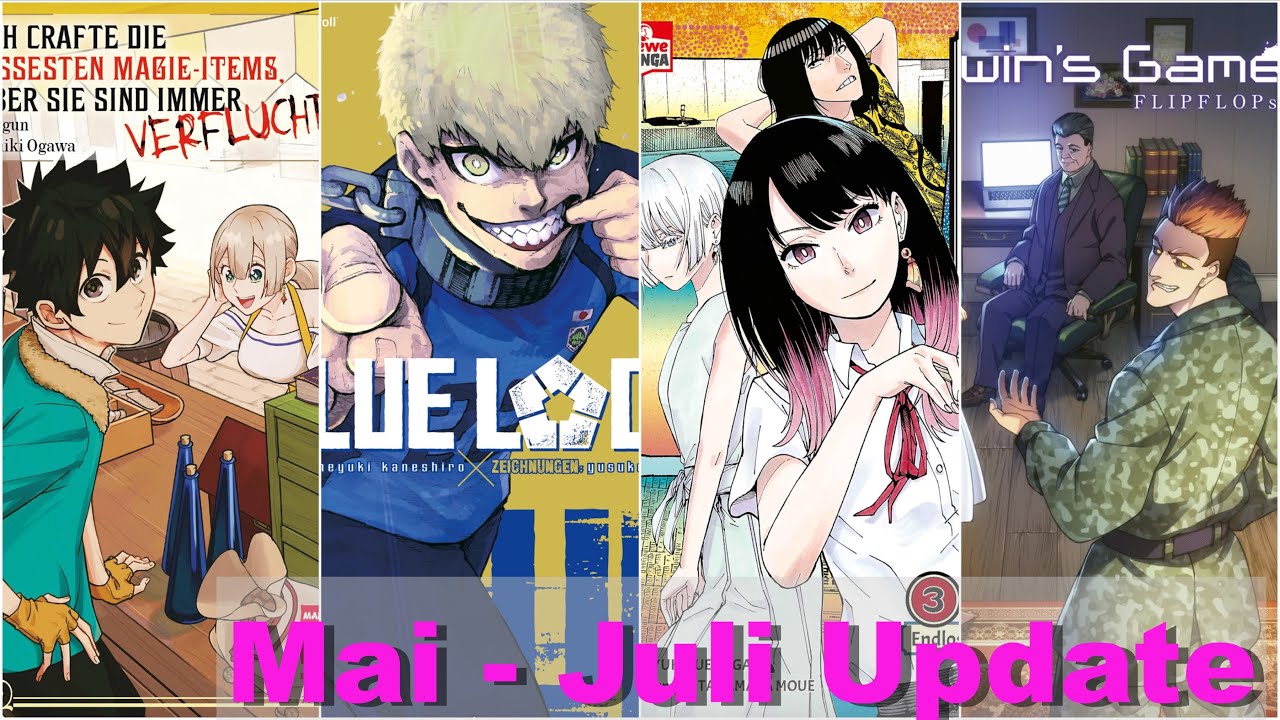 Manga HAUL / Manga UPDATE Mai - Juli 2025