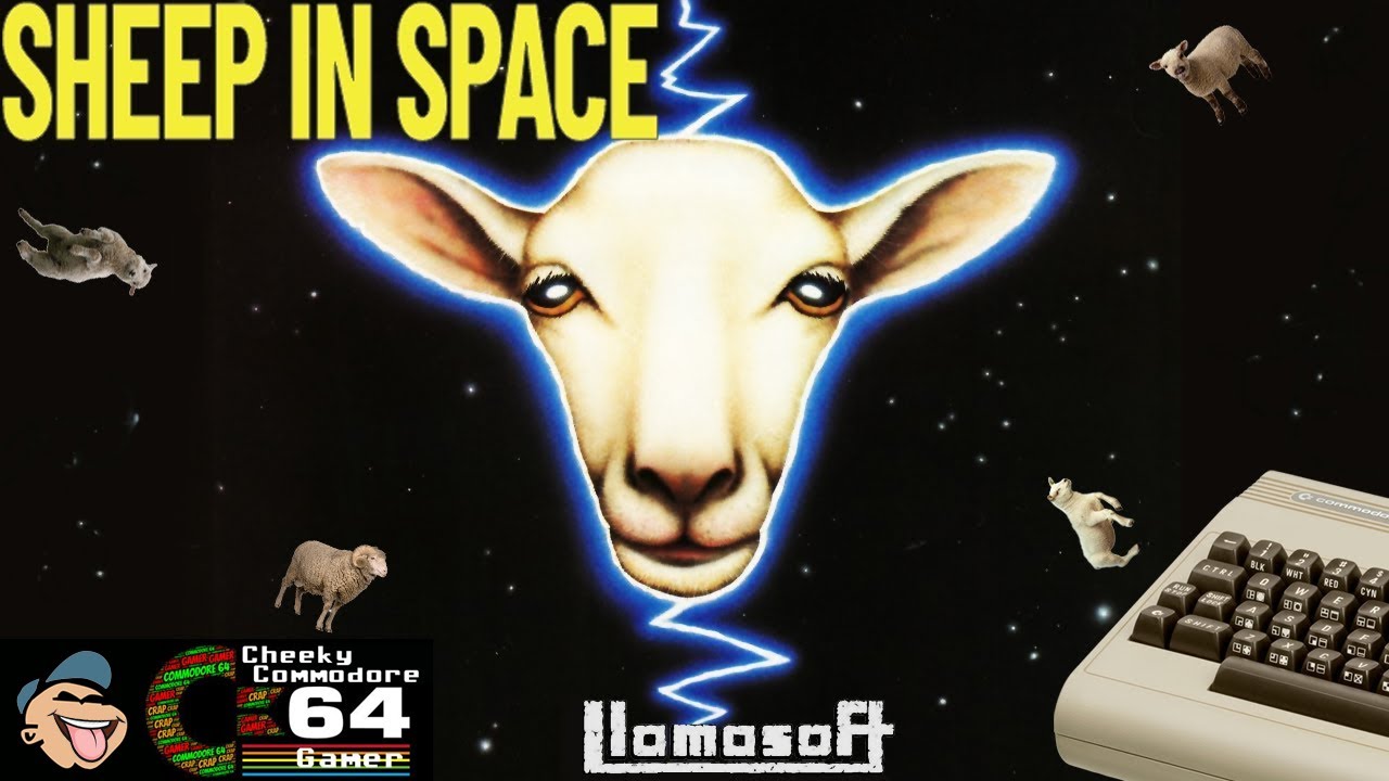 SHEEP IN SPACE &ndash; Commodore 64 (1984) | Jeff Minter's Cosmic Sheep Shooter