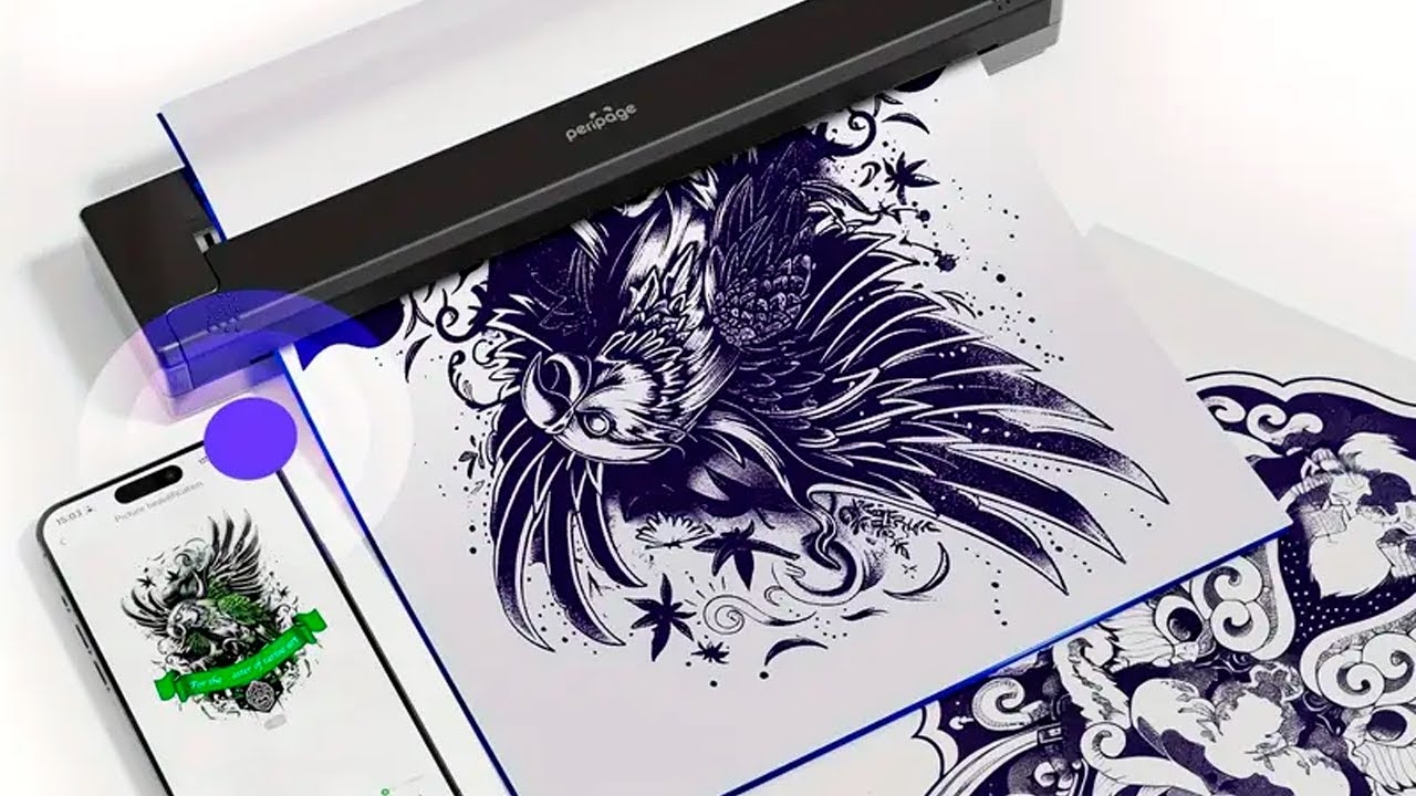 esta app te saca la plantilla lista para tatuar