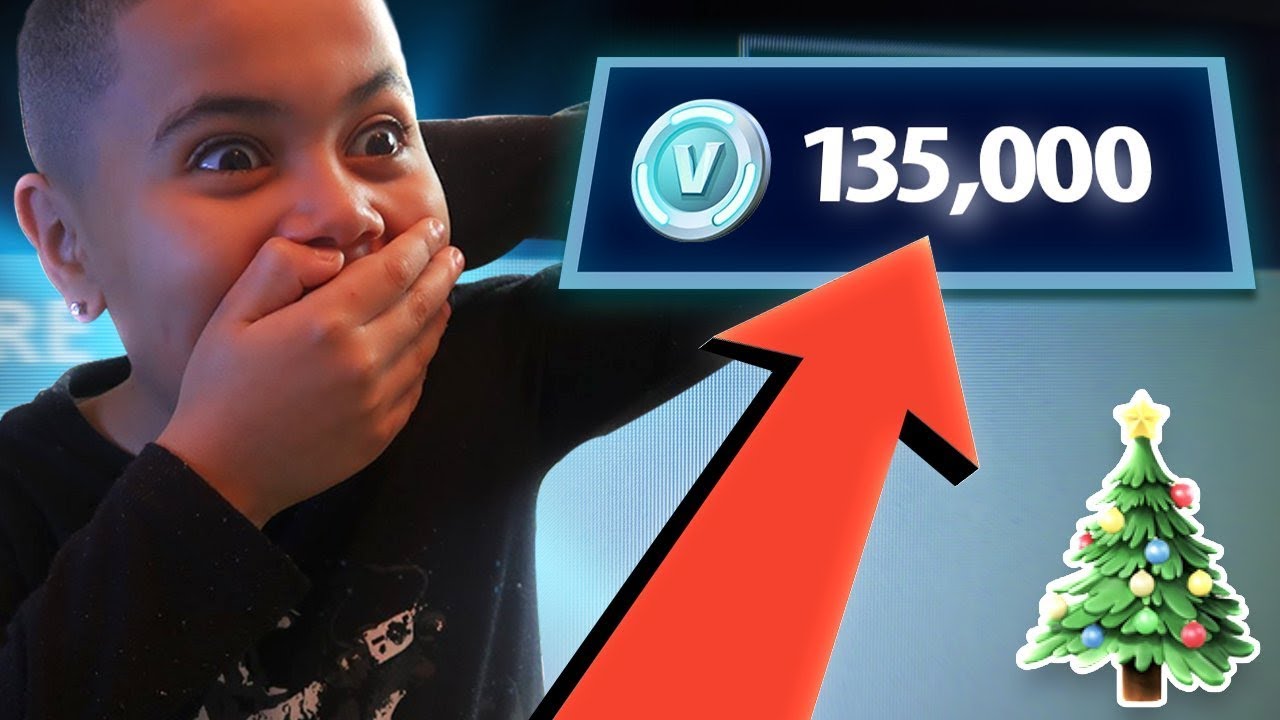 Парень получил 100 000 В-баксов на Рождество! (Он психанул!!) | MindOfRez