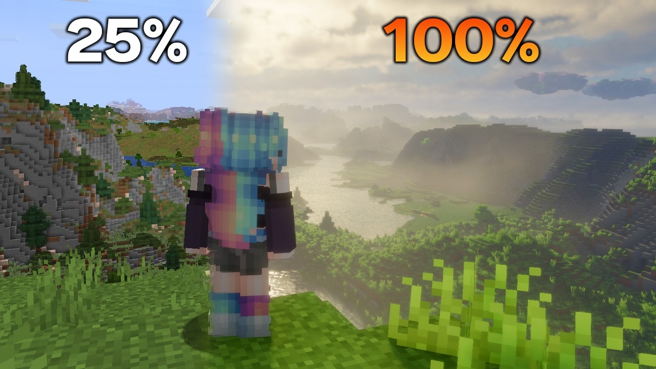 Minecraft แต่ภาพสวยสมจริงขึ้นเรื่อยๆ