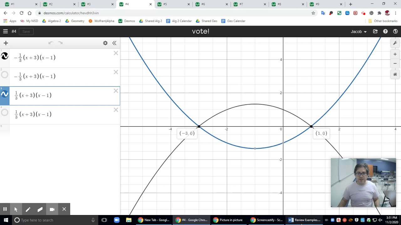 Never Fail a Multiple Choice Algebra Test Again! | Desmos