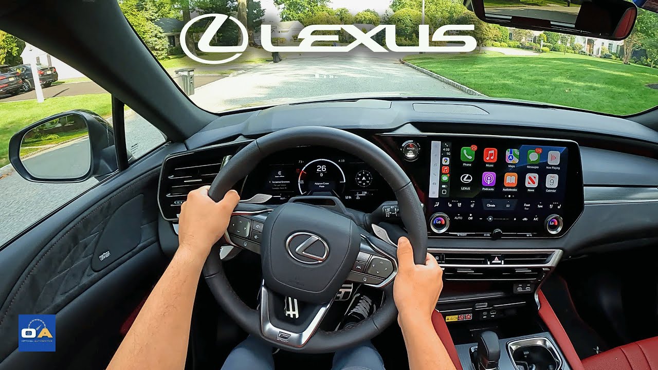 Lexus RX 500h F Sport Performance 2025 года | Впечатления от тест-драйва и обзор | 4K