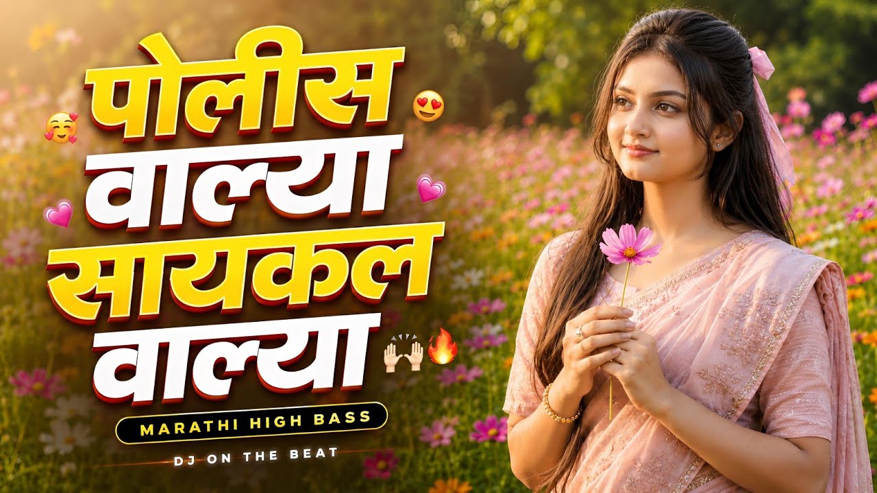 पोलीसवाल्या Cyclewalya | Marathi EDM | Romantic Marathi DJ Song Troll Mix | Policewalya Cyclewalya