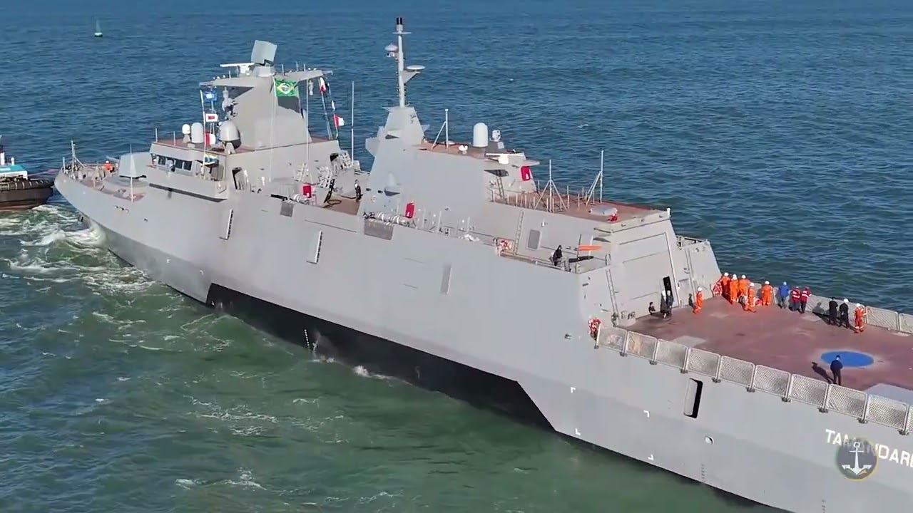 Testes de mar Fragata "Tamandaré F200"