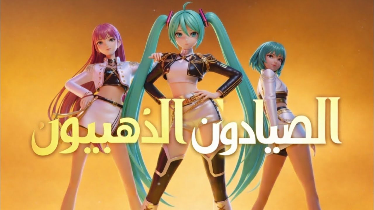 Golden Huntrix Arabic  النسخة العربية (Hatsune Miku version) 