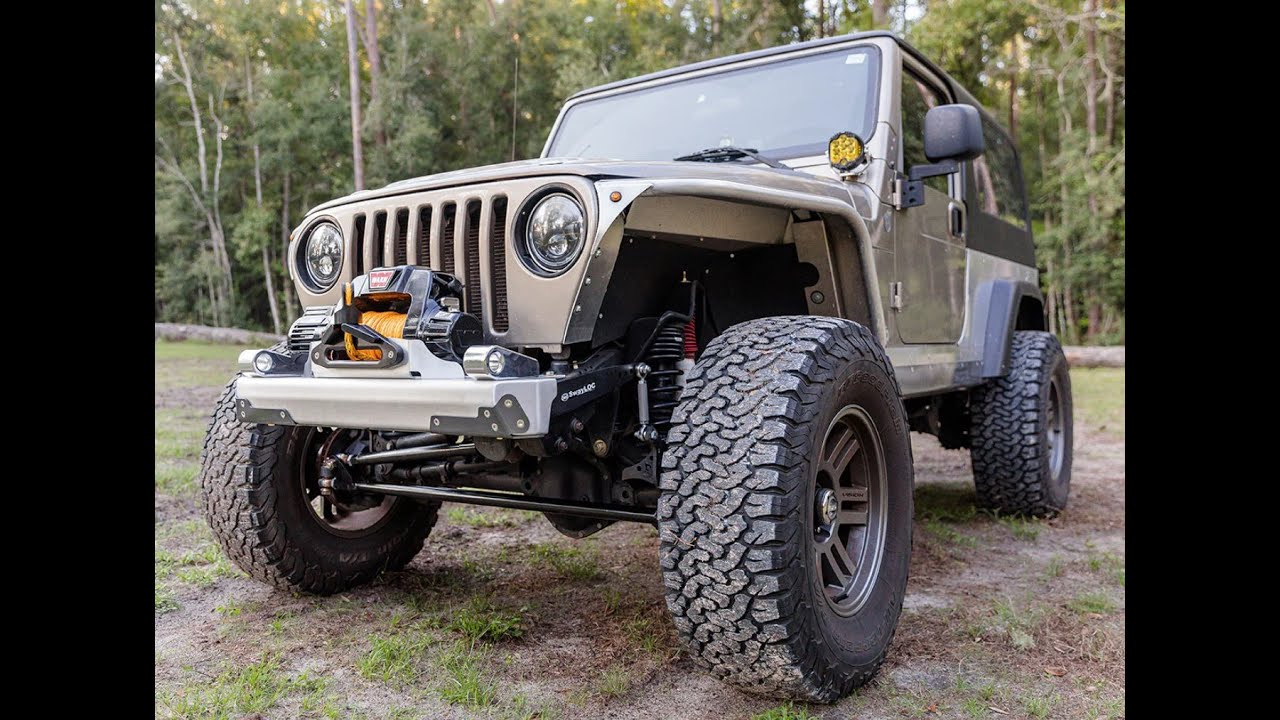 Flux Offroad LJ Rocker and Corner Guard Install