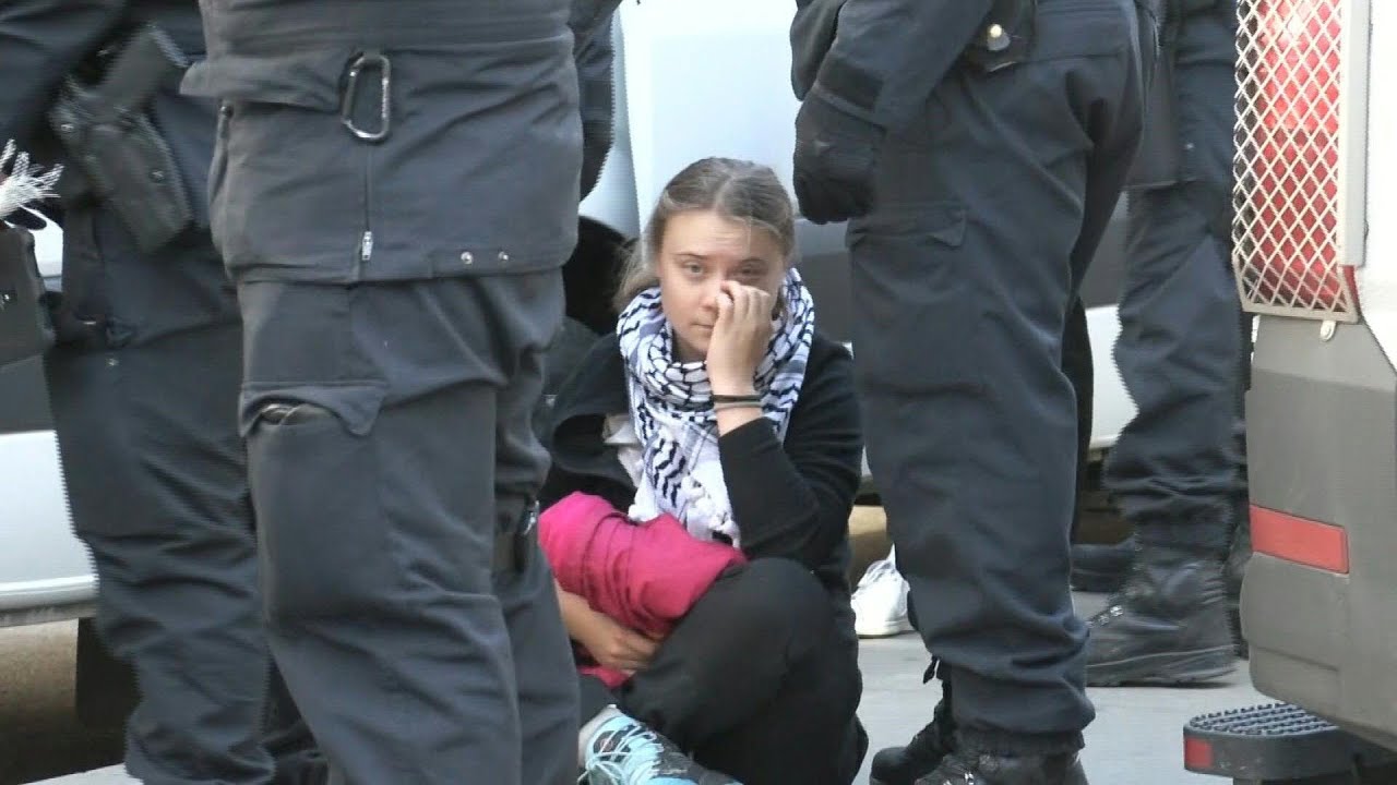 Greta Thunberg arrested at Brussels fossil fuel protest | AFP