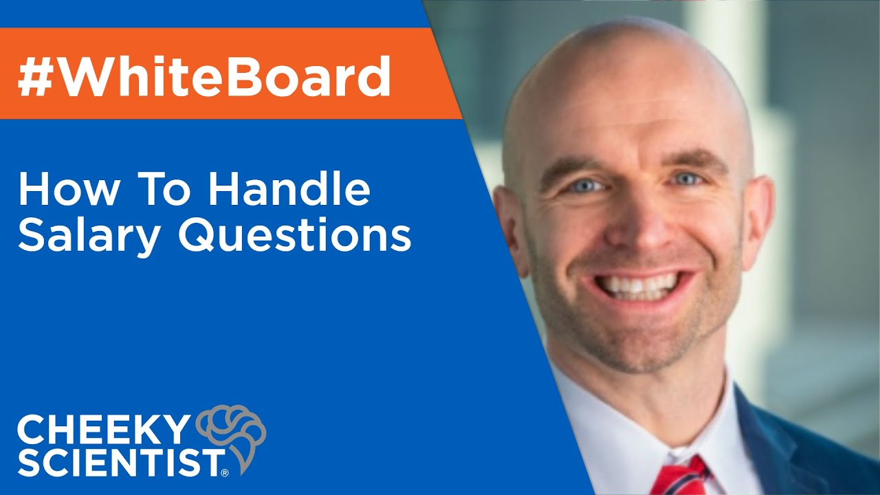 How To Handle Salary Questions #WhiteBoardThursday