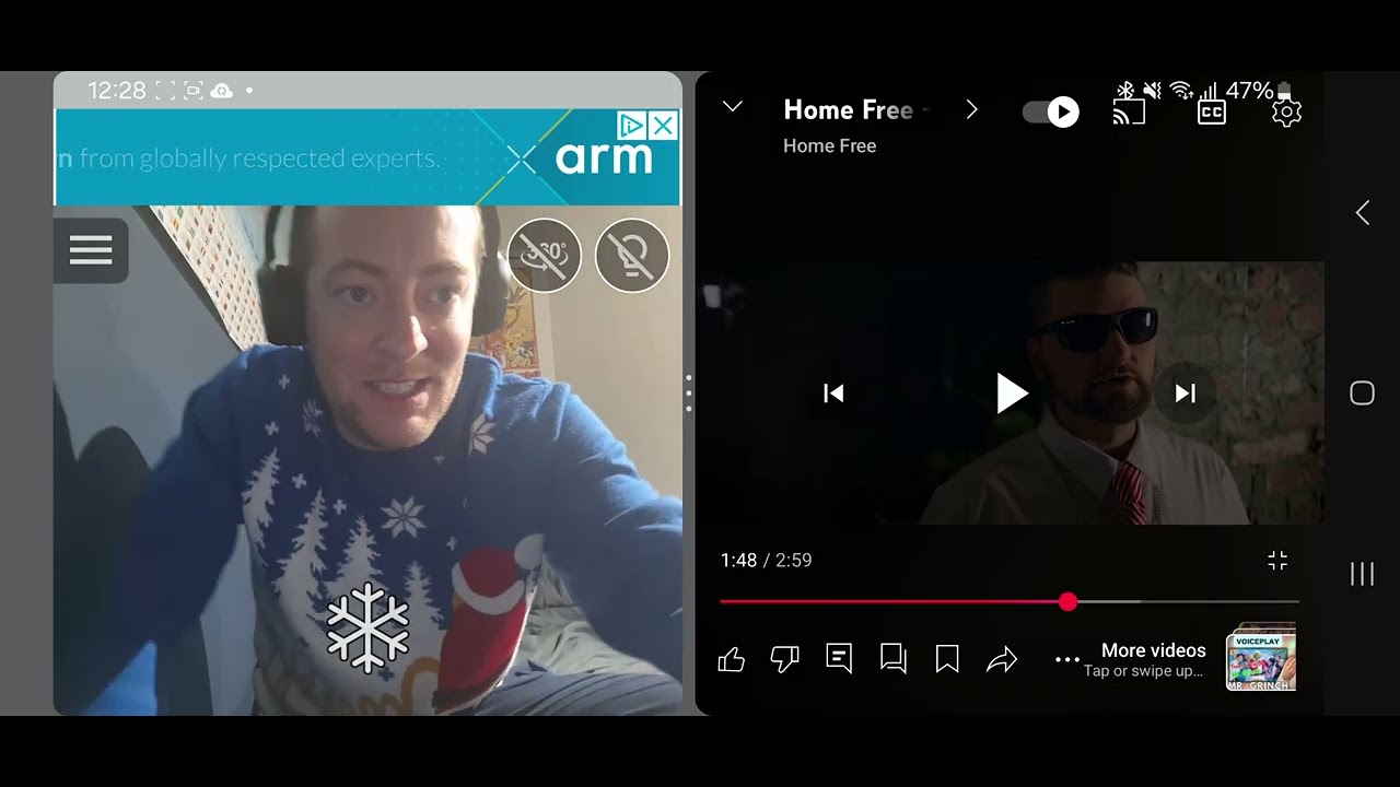 First Reaction to Home Free - You're a Mean One Mr Grinch #homefreereaction #acapella