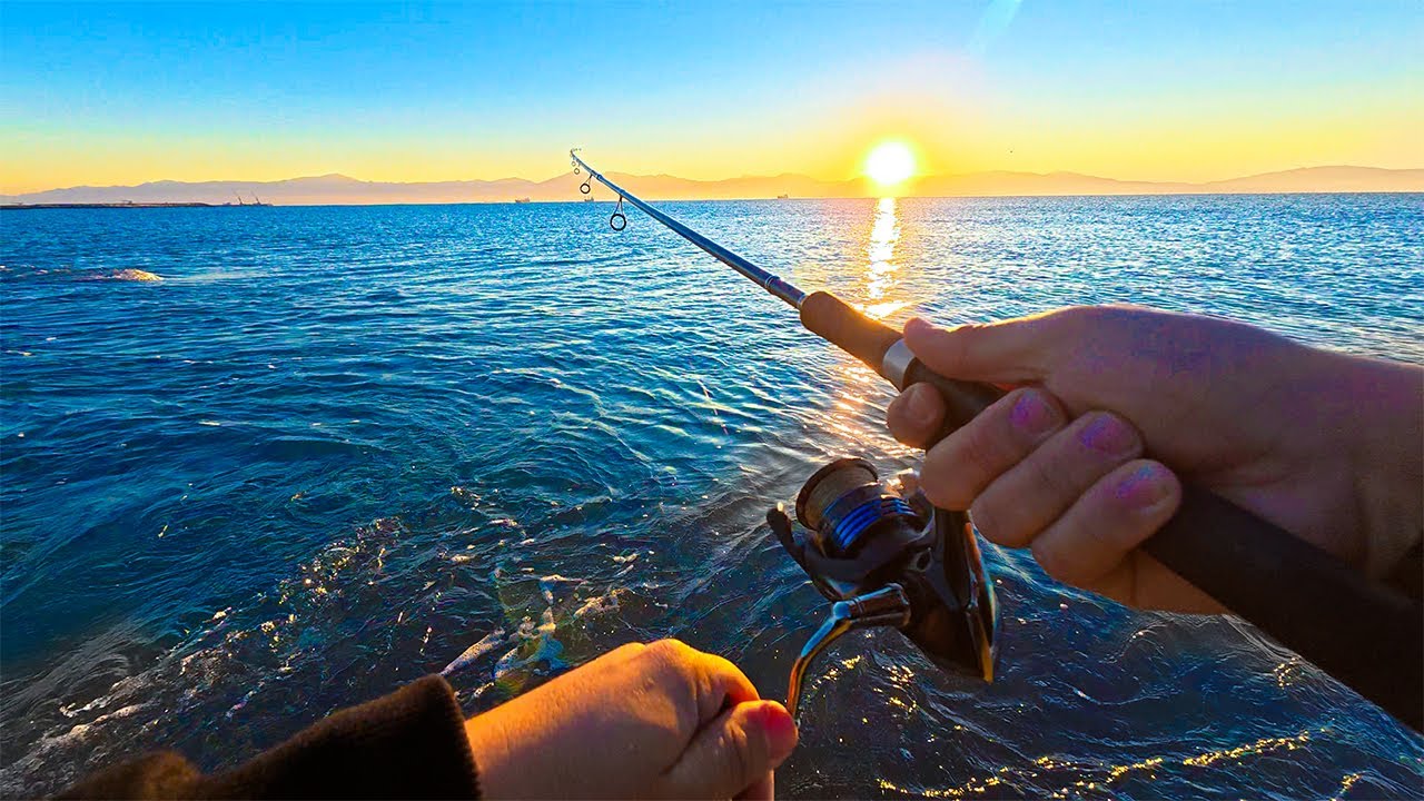 Yumurtalık Gulluk Plajında Spin ve LRF Avı Yaptık