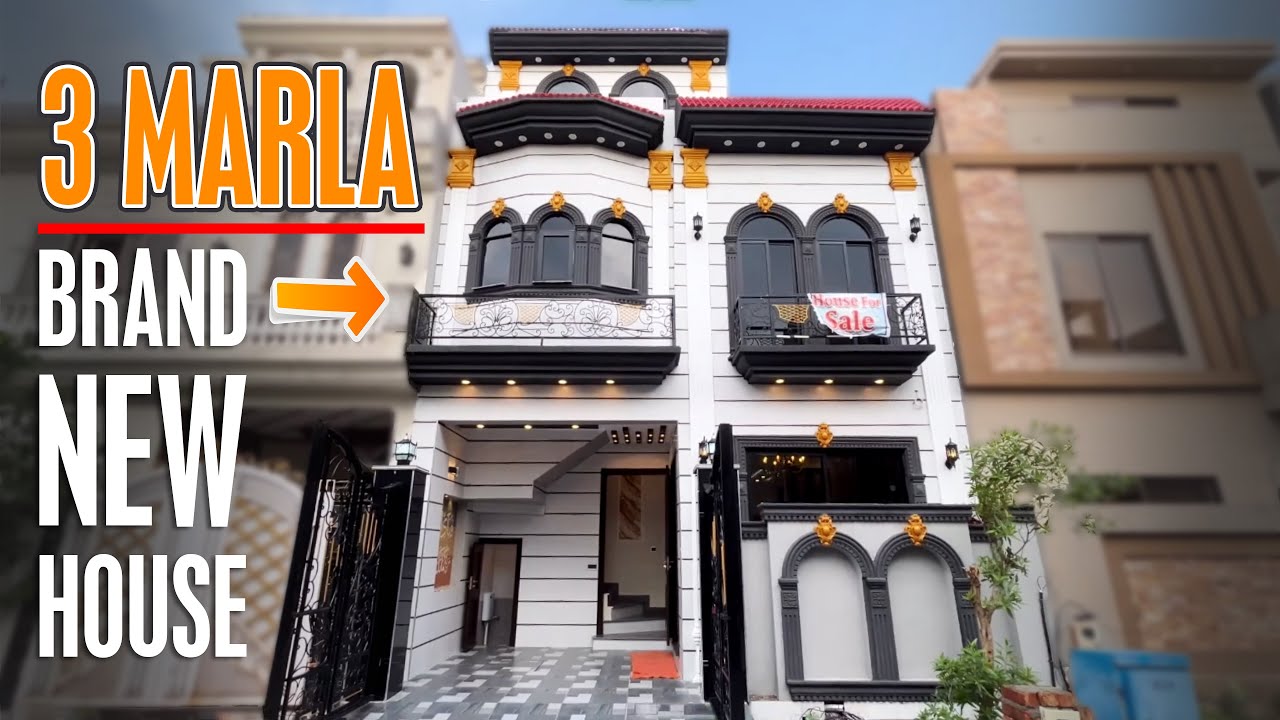3 Marla House | Al-Kabir Town Phase 2 | #kabeerassociates #luxuryliving #lahorerealestate