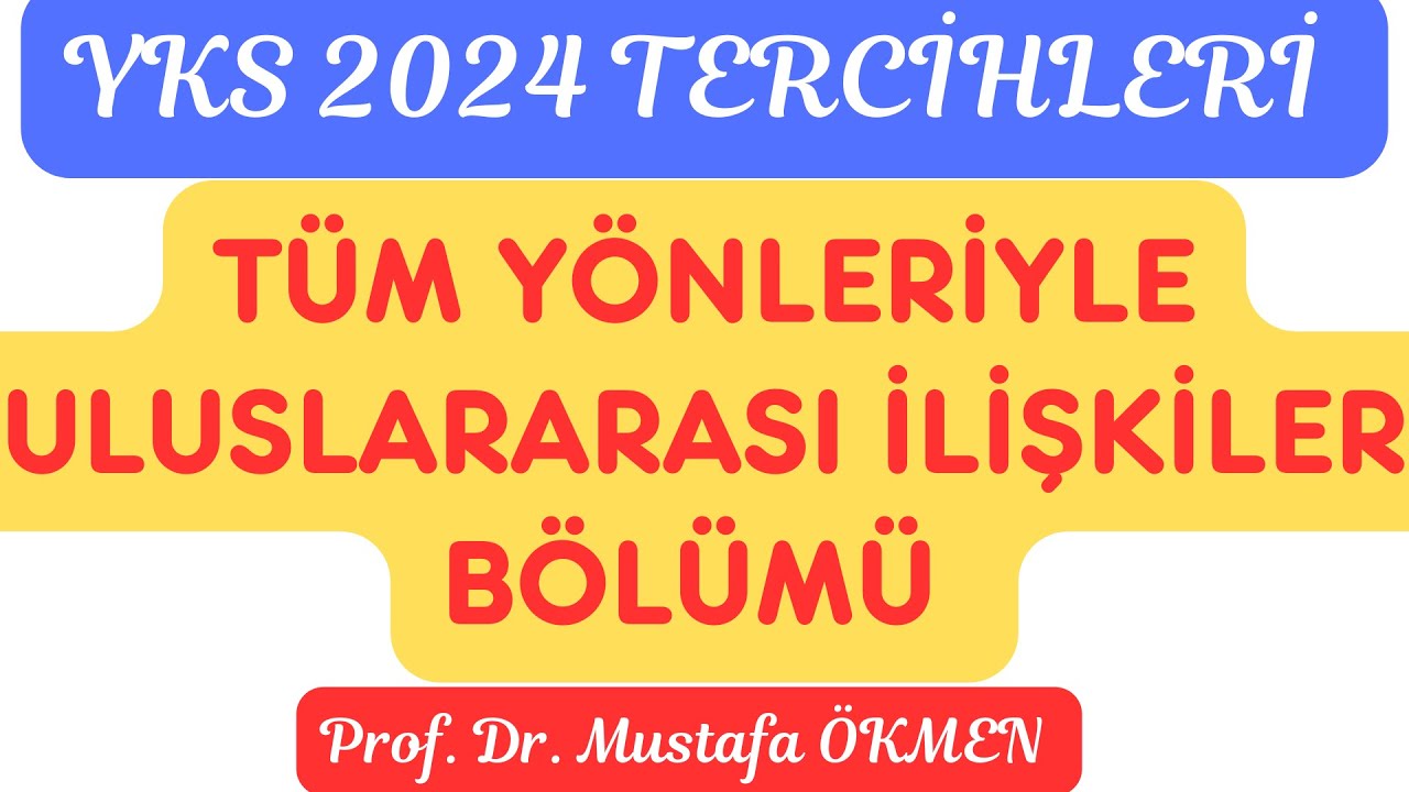Tüm Yönleriyle Uluslararası İlişkiler Bölümü #yks2024 #yks2024tayfa #yks #üniversite #siyasetbilimi