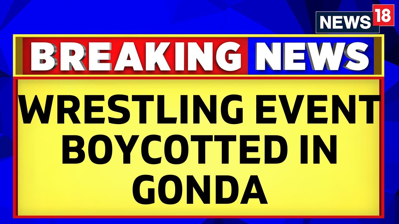 Wrestlers Protest In Delhi at Jantar Mantar | Wrestlers Boycott Event In Gonda, Uttar Pradesh