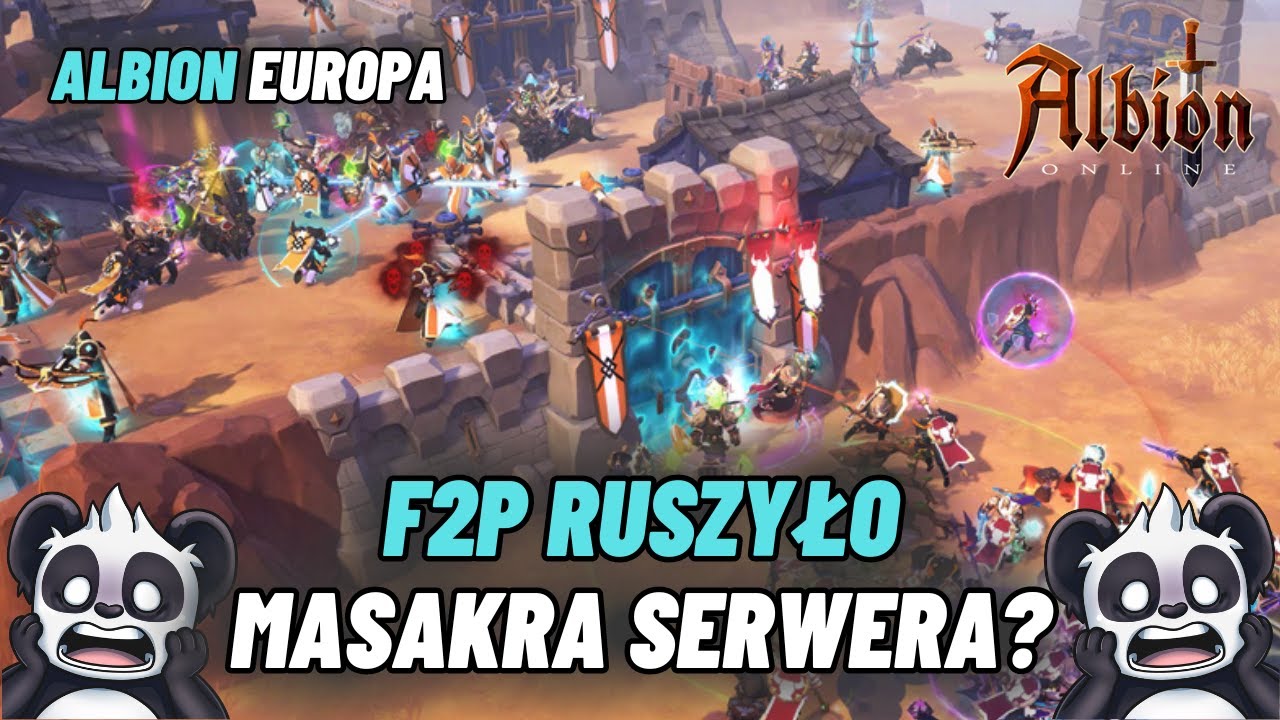 F2P START! Czy serwery to wytrzymają? - Albion Europa - Albion Online - Od 0 do Europejczyka #46
