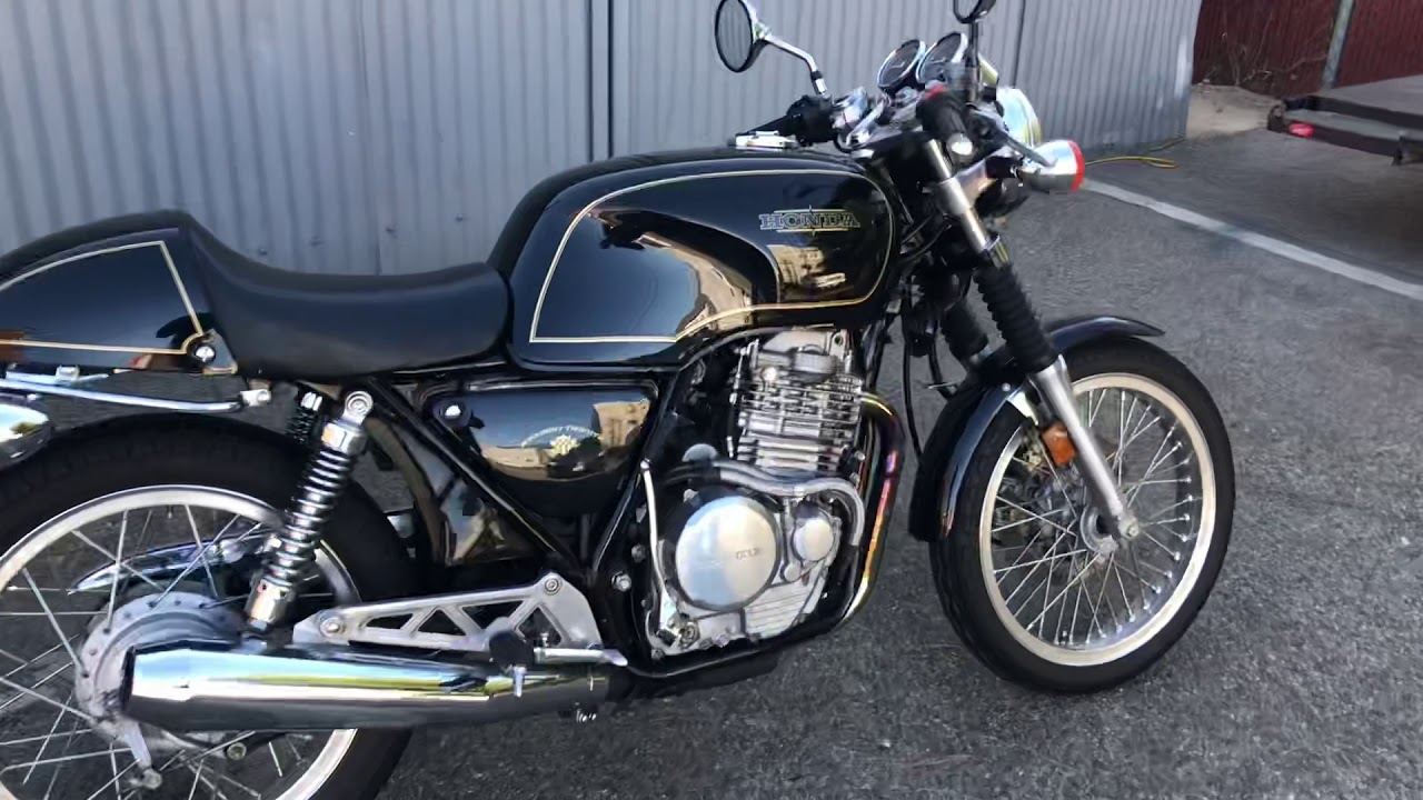 1989 Honda GB500 cold start