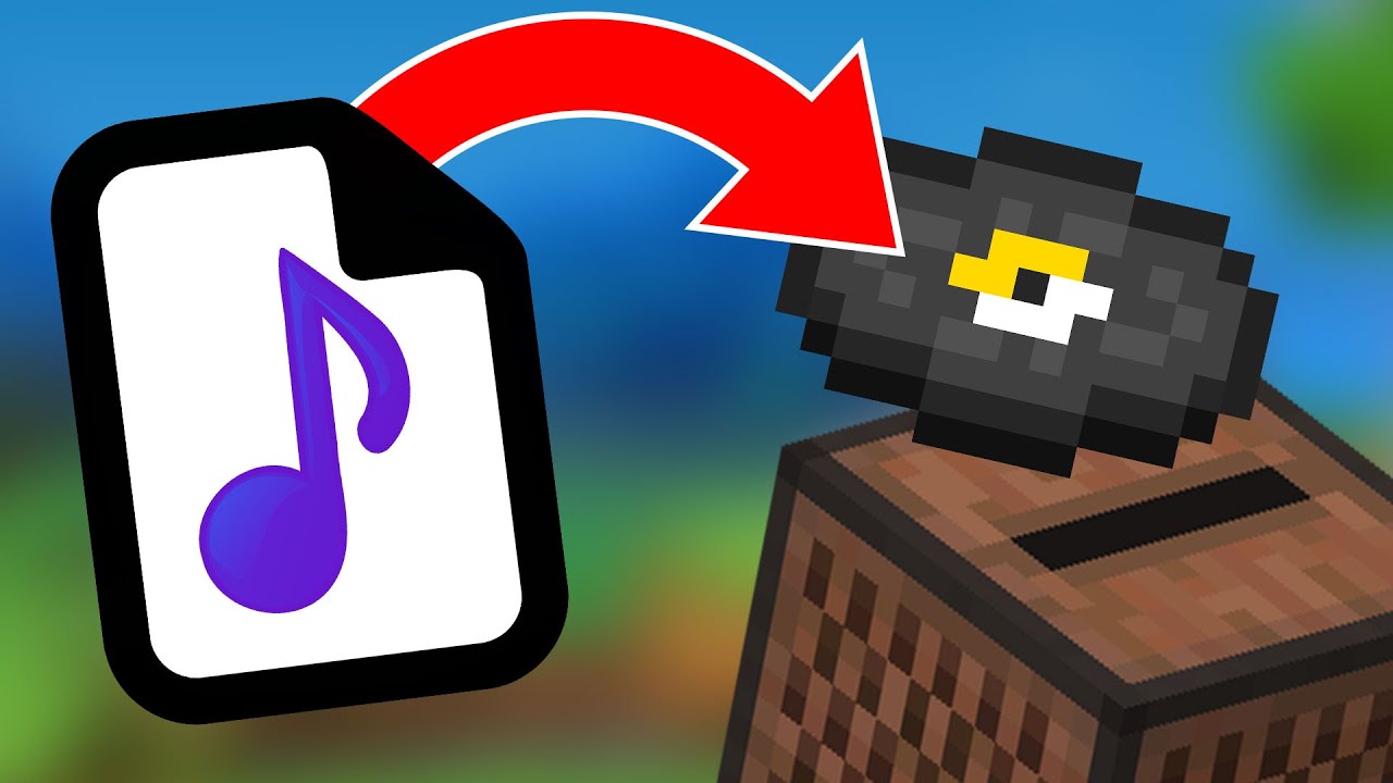 How To Make Custom Music Disks in Minecraft, Change Record Music