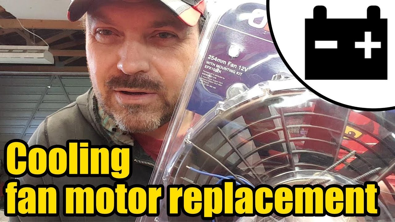 Cooling fan motor replacement #1429