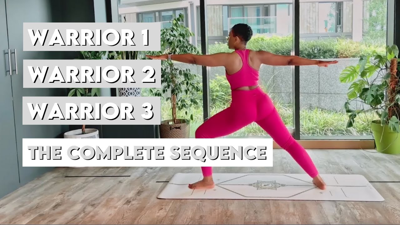 Warrior I, II, & III Pose | Quick Flow for Beginners