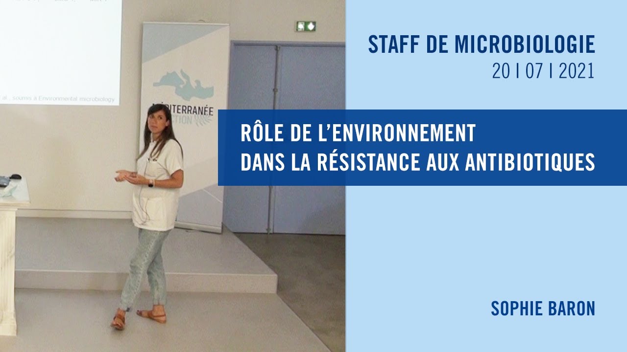 Rôle de l'environnement dans la résistance aux antibiotiques