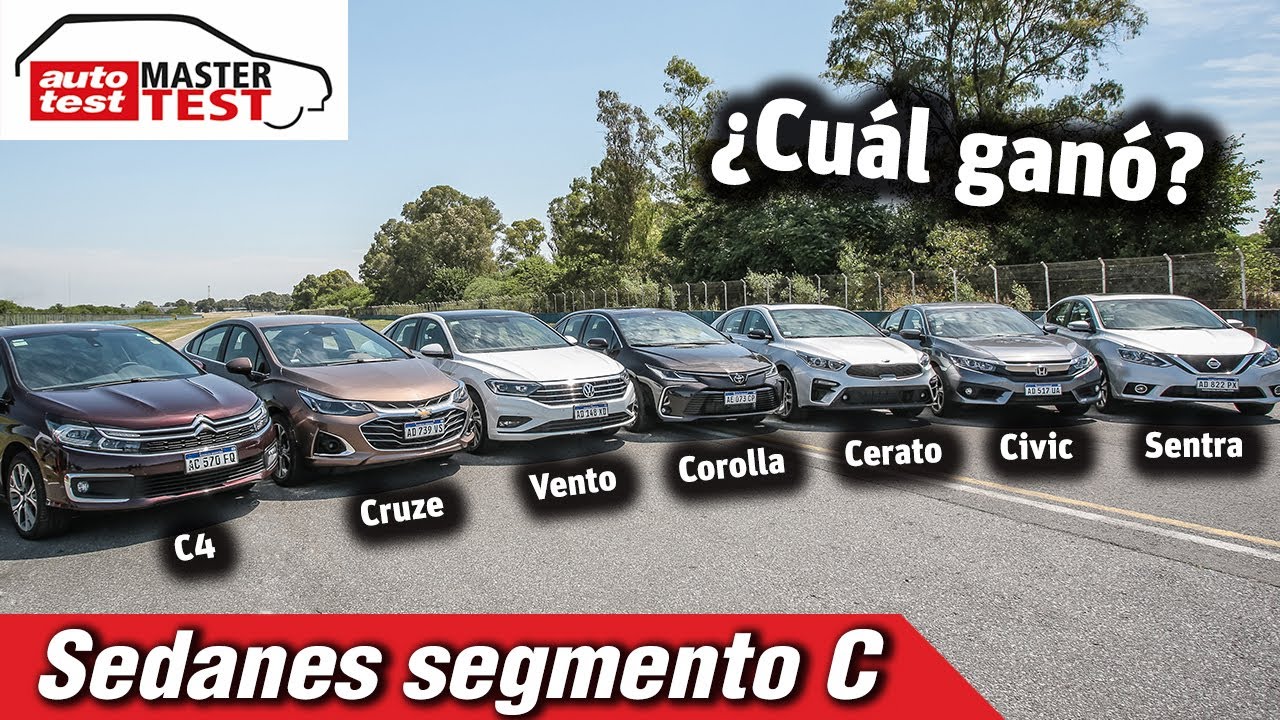 Toyota Corolla, Chevrolet Cruze, VW Vento, Honda Civic, Nissan Sentra, C4, Kia Cerato - Test Drive