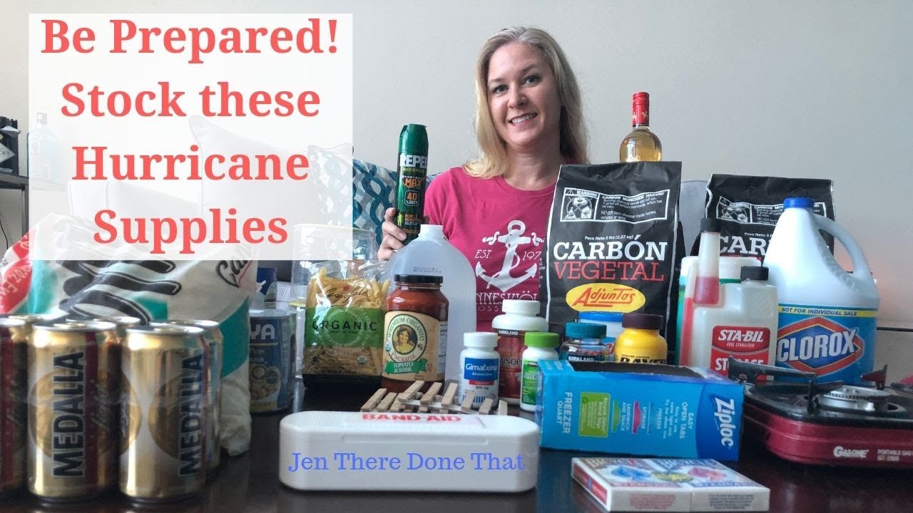 Be Prepared! Hurricane Emergency Supplies and Preparation Tips to Survive in a Natural Disaster