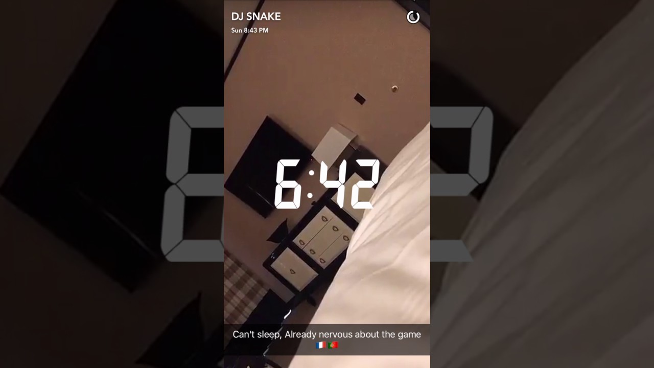 Dj snake on snapchat