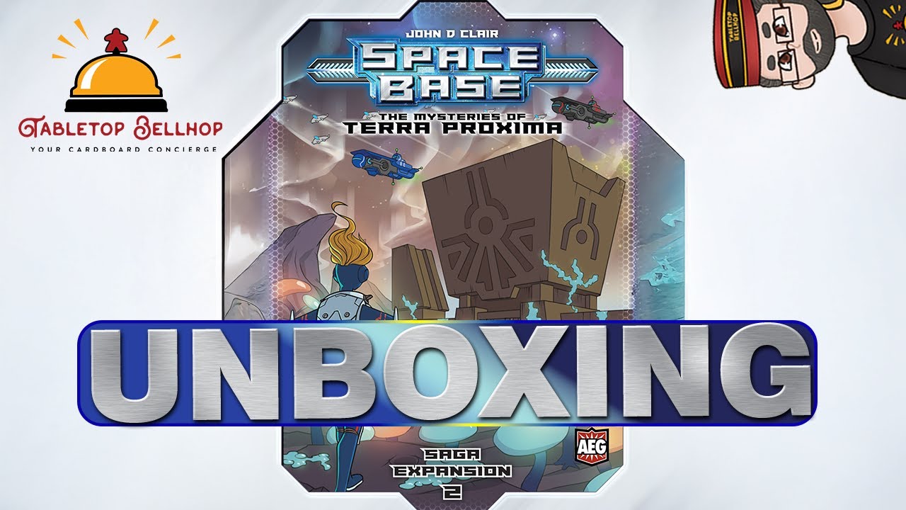 Unboxing Space Base: The Mysteries of Terra Proxima, Contains spoilers for the Shy Pluto expansion
