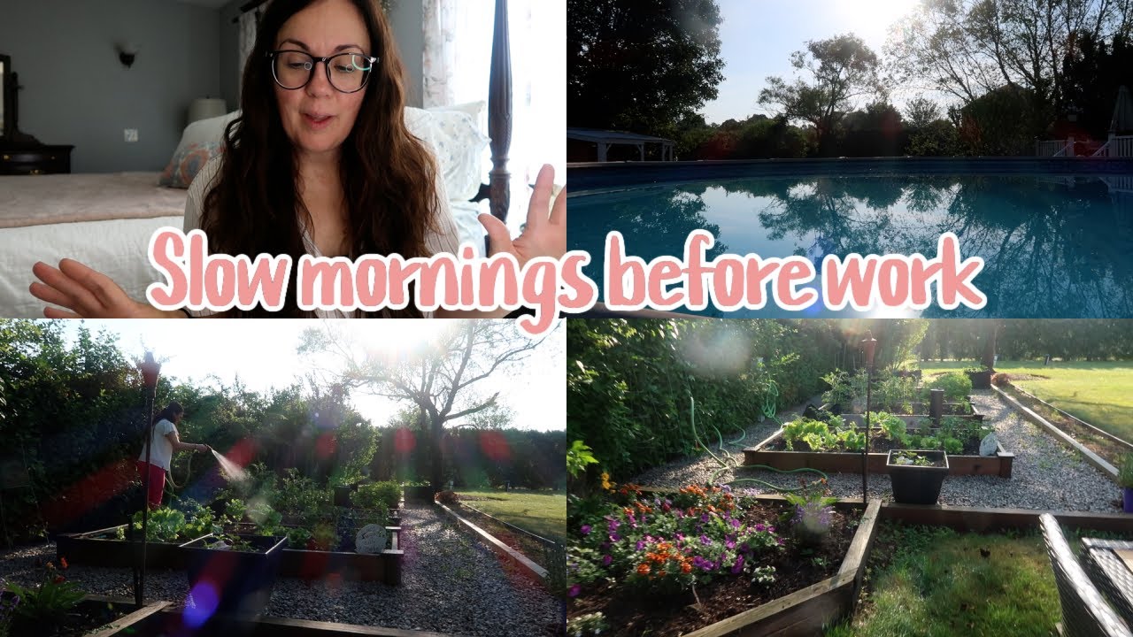 Work week in my life VLOG | How waking up at 4AM helps me at home working an 8-4:30 job!