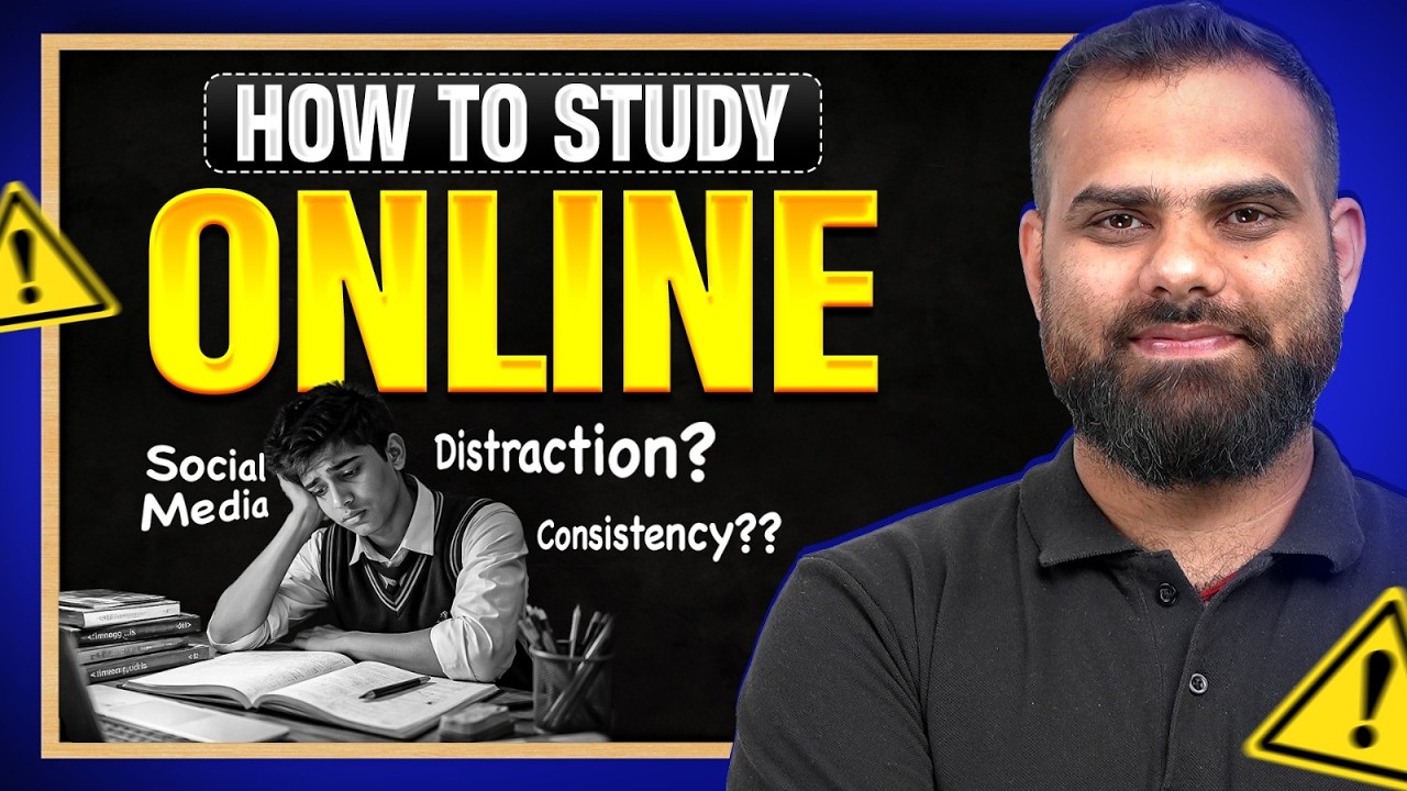 How to Study Online Without Distraction?😱