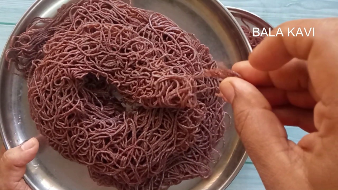 ராகி இடியாப்பம்| RAGI IDIYAPPAM|Ragi Nool Puttu Recipe|மிருதுவான கேழ்வரகு மாவு இடியப்பம் செய்முறை