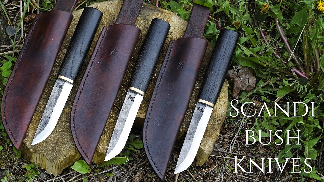 Knifemaking & Leatherwork - Scandinavian Bushcraft Knives (Available)