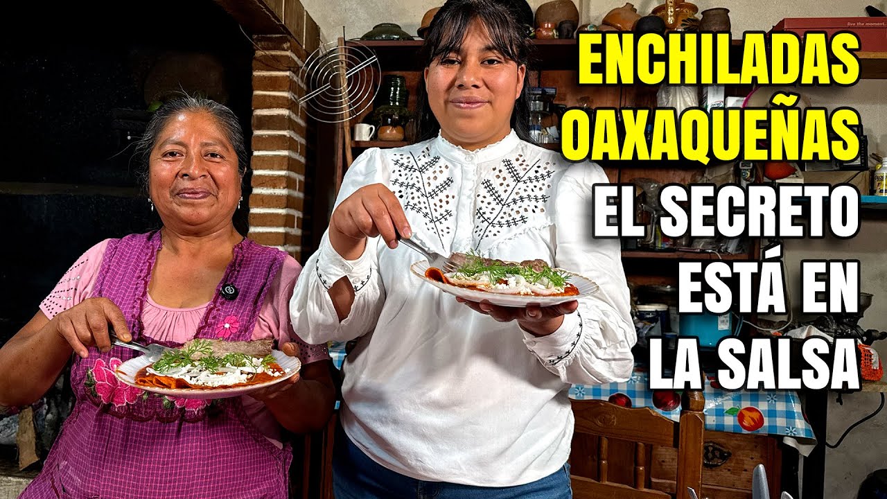 Cómo preparar autenticas enchiladas oaxaqueñas con tasajo: el secreto está en la salsa