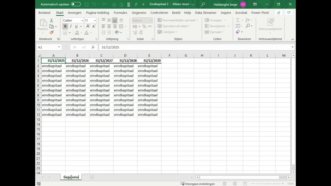 MS Excel in de praktijk   Oefening 02