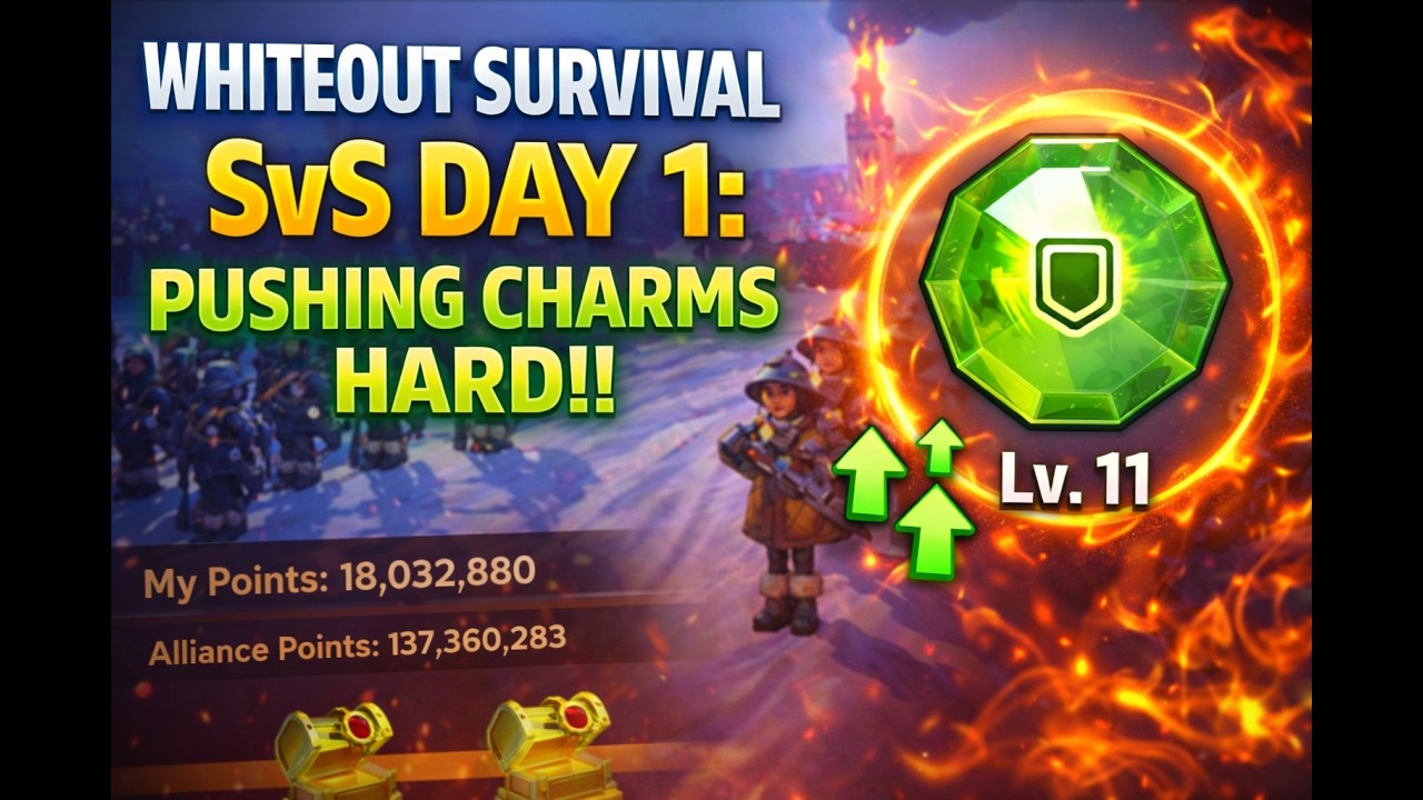 Whiteout Survival: Massive SvS Charm Push!
